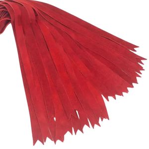 Flogger de Cuero Genuino con Cuerdas Multifilamento y Mango Reforzado con Nudos - Product Image 6