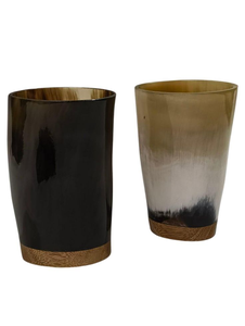 Vaso de cuerno natural de búfalo Vikingo para café, vino y whisky, vaso de cuerno auténtico a un precio asequible. - Product Image 4