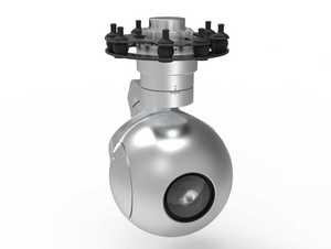 Cámara con Gimbal de Luz Visible EO Estabilizada en 3 Ejes, Zoom Óptico 40X, 5MP, IP54 Impermeable, Seguimiento por IA, para Drones UAV - Product Image 3