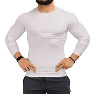 Camiseta de Compresión para Hombre, Top Deportivo con Soporte Muscular para Entrenamiento en Gimnasio, Ejercicio, Running, Fitness y Rutinas Diarias - Product Image 1
