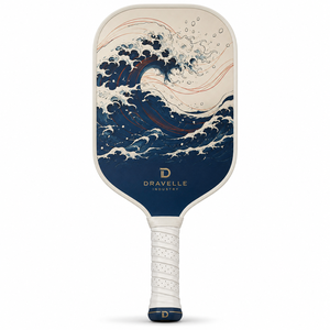 Pala de Pickleball de Fibra de Vidrio con Núcleo de Nomex de 13mm, Diseño Widebody, Impresión UV, Raqueta de Pickleball OEM - Product Image 1