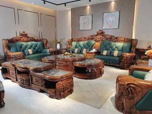 Classy Teakwood Drawing Room Sofa Set Hot Selling Sofa With Center <b>Table</b> For Indoor Living Room Furniture Buy Home <b>Decor</b> Items - Product Image 2