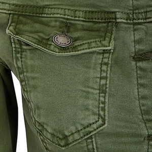 Chaqueta Corta de Mezclilla para Mujer 2022, Chaqueta de Motociclista, Chaqueta de Mezclilla Rosa para Mujer - Product Image 3