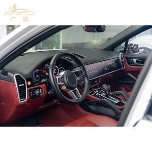 Écran double Foforfor 12,3 pouces pour Porsche Cayenne 2018-2023 LHD – Mise à niveau vers Android 13 2025 avec Carplay, GPS, Multimédia et <span class=keywords><strong>Radio</strong></span> Copilote - Product Image 2