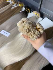 Extensiones de Cabello Natural Vietnamita Pre-Adheridas al Por Mayor, Todos los Colores, 1000 Gramos, Punta Plana de Queratina, Liso Natural, 60cm - Product Image 3