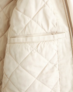 Veste de travail décontractée respirante à col rabattu et fermeture éclair intégrale, personnalisable, en toile de coton épaisse, pour hommes - Product Image 4
