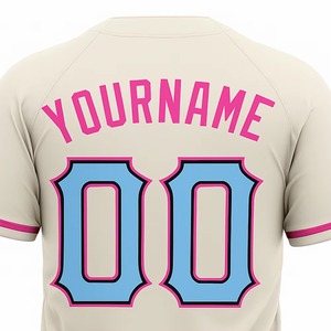 Yourteams <b>Baseball</b> Jersey Short Sleeve Sublimated Print Moisture Wicking Polyester Unisex Regular Fit All Seasons Team Apparel - Product Image 6