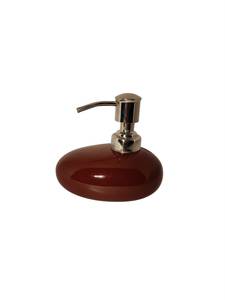 Distributeur de savon artisanal en marbre texturé, pressé à la main, pour désinfectant pour les mains, shampoing et gel douche - Product Image 2