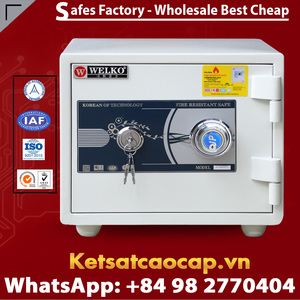 Big Safe Manufacturers - Dual Lock Safe WELKO LX410 DK White - Product Image 2
