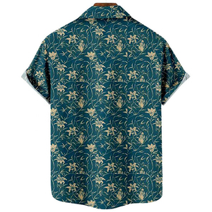 Chemises Hawaïennes d'Été Respirantes en Coton Polyester 100% Personnalisées Professionnelles à Prix de Gros – Chemises de Plage Tendance OEM - Product Image 4