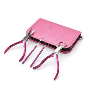 Premium Hair <b>Extension</b> Plier Kit for Micro Ring <b>Bead</b> <b>Extension</b> Application Removal and Styling Use - Product Image 1