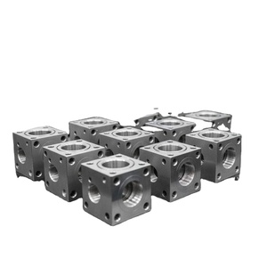 บล็อกแมนิโฟลด์แบบกลึงขึ้นรูป-เหล็กอ่อน/อลูมิเนียมอัลลอย/สแตนเลส ยี่ห้อโยคี อิงเนียริ่ง รุ่นแมนิโฟลด์ 09 - Product Image 1