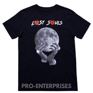 Camiseta de hombre de alta calidad, 100% algodón, de gran tamaño, con estampado serigrafiado, estilo holgado. - Product Image 1