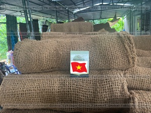 Parasol de fibra de coco Natural 100%, vela protectora para exteriores, rollo de luz solar, embalaje, triángulo cuadrado, forma Rectangular, Vietnam - Product Image 6