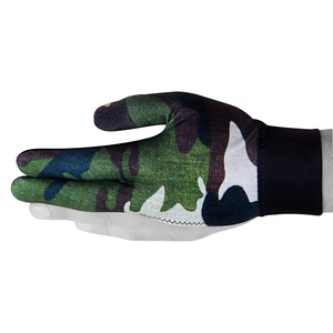 Gants de snooker unisexes légers d'été Geo Brothers en Spandex antidérapants réglables avec fermeture auto-agrippante pour droitier OEM - Product Image 2