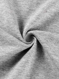 T-shirt décontracté pour homme 100 % coton, couleur unie, col rond, manches courtes, coupe classique, en jersey tricoté, sans motif - Product Image 5