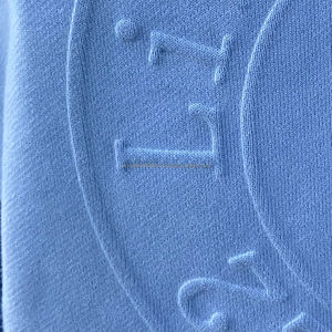 2024 conception personnalisée unisexe 100% coton écologique en relief à capuche lettre hommes pull à capuche décontracté sweats à capuche pour hommes femmes - Product Image 4