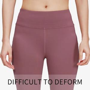 Leggings Deportivos T2 INTERNATIONAL de Cintura Media, Sin Costuras, Transpirables, Ecológicos, de Spandex/Poliéster para Mujer, con Logotipo Personalizado - Product Image 5