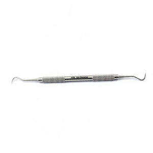 เครื่องมือขูดหินปูนแบบโค้งรุ่น H6 H7 สำหรับฟันหน้า ยี่ห้อ Towner สำหรับการวินิจฉัยโรคปริทันต์ ทำความสะอาดฟัน ทำจากสแตนเลส ใช้ขูดคราบหินปูนและคราบพลัค - Product Image 2