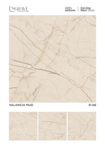 Carreaux de porcelaine modernes mats de qualité supérieure 600X600MM 24X24 Carreaux de sol en céramique vitrifiée pour la décoration intérieure - Product Image 5