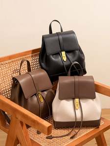 Explosive <b>Backpack</b> 2025 New Fashion Lightweight <b>Leather</b> Women Travel <b>Backpack</b> <b>Large</b> Capacity Bag - Product Image 2