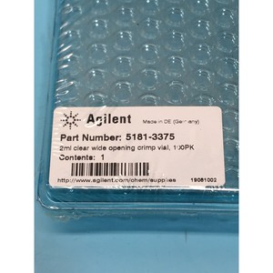 AGILENT 5181-3375, VIAL CRIMPADO TRANSPARENTE DE 2ML, 5181-1210 - Equipo y Piezas de Semiconductores de Confianza de Global Legacy - Product Image 3