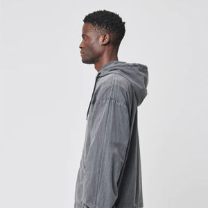 Sudaderas con capucha de forro polar térmico cepillado 100% algodón, con cremallera completa o media, para invierno, a granel, fabricante y proveedor de marca privada - Product Image 4