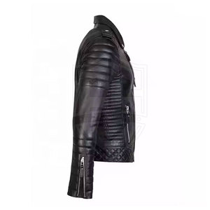 Veste en cuir grande taille pour homme, prix de gros, pour l'hiver et l'extérieur, en vente - Product Image 4