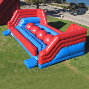 <span class=keywords><strong>Inflatable</strong></span> lau ra chướng ngại vật trò chơi thể thao <span class=keywords><strong>Inflatable</strong></span> lớn Baller WIPEOUT thách thức - Product Image 1