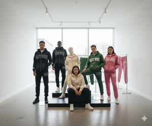 Sudaderas con capucha con efecto desgastado por el sol, con corte y costura personalizados, pedrería, logotipos bordados con efecto desgastado, de felpa francesa de alto gramaje, con cremallera, MOQ bajo - Product Image 4