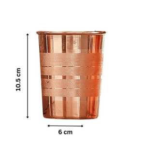 Gobelet en cuivre 250 ml à paroi simple, résistant à la chaleur, design classique, écologique, portable, pour la randonnée, le bureau, compatible lave-vaisselle et micro-ondes, chaud - Product Image 3
