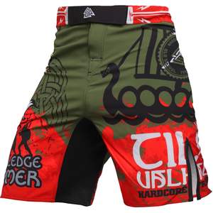 Pantalones Cortos de Artes Marciales Mixtas (MMA) Personalizados, Tela Elástica, Ligeros, para Gimnasio, Entrenamiento Físico, Deportes, Proveedor OEM - Product Image 6