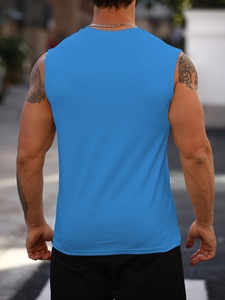 Lounging Daily Activities Summer Comfort Breathable Fabric and Casual fit Basic Tank <b>Top</b> with Relaxed Fit Perfect for <b>Layering</b> - Product Image 5