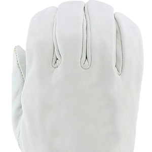 Wholesale <b>Men</b> Industrial White Cowhide Cow Hide Anti-Slip Welding Construction Cut Heat Proof <b>Leather</b> Driver Work <b>Gloves</b> - Product Image 4