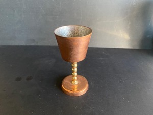 Verre à eau en cuivre au fini élégant, style sophistiqué, couleur unie, pour usage domestique - Product Image 3