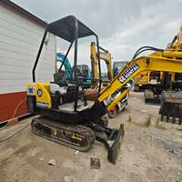 Mini-excavatrice Komatsu PC18 d'occasion à faible nombre d'heures, petite pelle sur chenilles compacte, à prix avantageux, à vendre