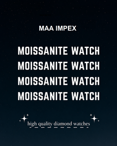 Coffret de montres de luxe en moissanite, style hip-hop, avec des montres serties de pierres de styles variés pour les amateurs de mode haut de gamme - Product Image 4