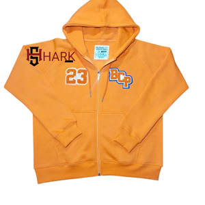 Newly Men's Customized Chenille Patches Solid <b>Work</b> 100% Cotton <b>Fleece</b> Breathable Pullover Raglan Sleeves Zip Hoodie Sweatshirt - Product Image 6