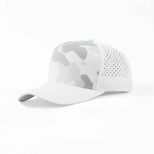 Gorra Unisex de 5 Paneles Ligera para Exteriores con Visera Curva, Estilo Urbano, Bordado Personalizado, 100% Poliéster, Ajustable y Cómoda - Product Image 3
