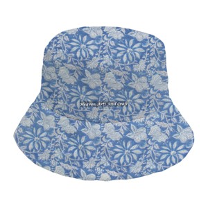 Vente d'usine – Nouveaux chapeaux bob matelassés personnalisés à imprimé intégral, avec logo sur mesure, pour hommes et femmes, haute qualité - Product Image 4