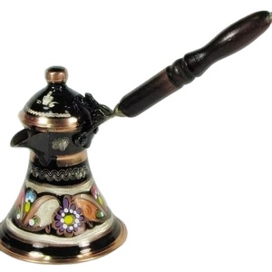 3 types de cafetières turques en cuivre, faites à la main, en forme de rose, 1 mm d'épaisseur, écologiques, design moderne - Product Image 1