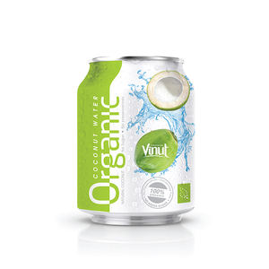 500ml Can Vietnam Coconut <b>Water</b> Sugar-Free 10 Percent Brix 40 Percent Purity Optional <b>Flavors</b> OEM Private Label Beverage Nam - Product Image 3