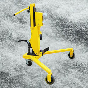 Chariot élévateur hydraulique manuel pour fûts, équipement de manutention robuste pour entrepôts et usines industrielles - Product Image 2