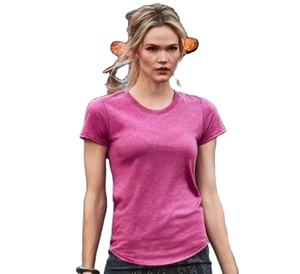 Camisetas casuales en blanco lisas de tela de bambú con cuello redondo de manga corta para mujeres y niñas en todos los tamaños para mujeres - Product Image 2