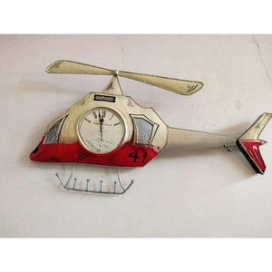 Porta Llaves Decorativo de Pared con Diseño de Helicóptero, Arte de Pared Decorativo para el Hogar, Oficina, Tienda, Organizador de Llaves Creativo - Product Image 2