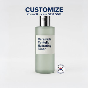 Tonique hydratant à la céramide et à la centella personnalisé pour adultes, tous types de peau, hydratant pour le visage, fabriqué en Corée - Product Image 1