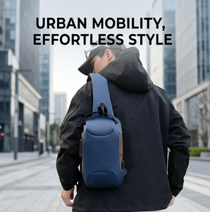 Bolso de hombro para hombre, elegante bandolera, bolso de mensajero, ligero, para viajes, trabajo, informal, duradero, a la moda, para uso diario - Product Image 3