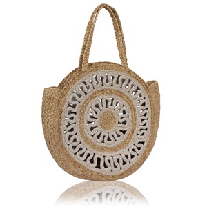 Bolso de Yute Natural Hecho a Mano en India, Estilo Bohemio, Ecológico, con Correa Larga para el Hombro, para Damas, Regalo para Fiestas en la Playa, Tendencia 2026 - Product Image 5