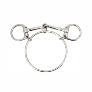 Bocado Multiusos de Acero Inoxidable para Caballos, Marca Personalizada, para Entrenamiento y Competición, Construcción Robusta, Ajuste Cómodo y Duradero - Product Image 1