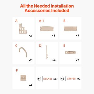 Scala per Piscina a 3 Gradini Antiscivolo, Robusta, con Doppi Corrimano, Capacità Massima 400 Libbre, Dimensioni 36-48 Pollici - Product Image 5